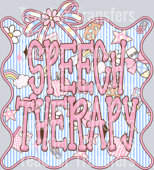 SEERSUCKER GRADE FRAME Speech Therapy