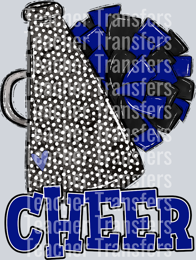 Royal and Black Cheer