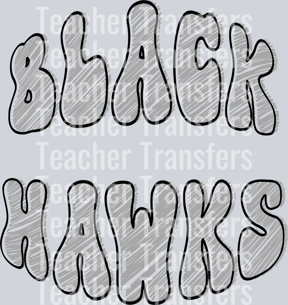 BLACK HAWKS Custom Black