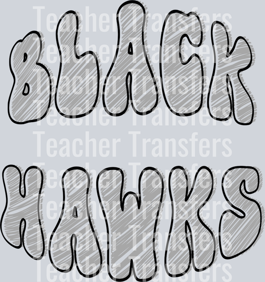 BLACK HAWKS Custom Black