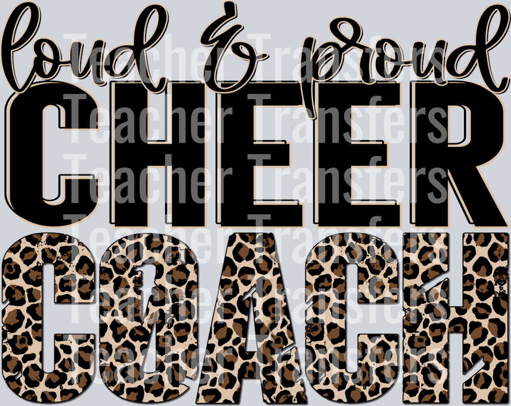 Loud and Proud Cheer Coach