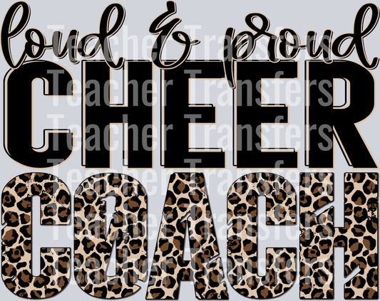 Loud and Proud Cheer Coach