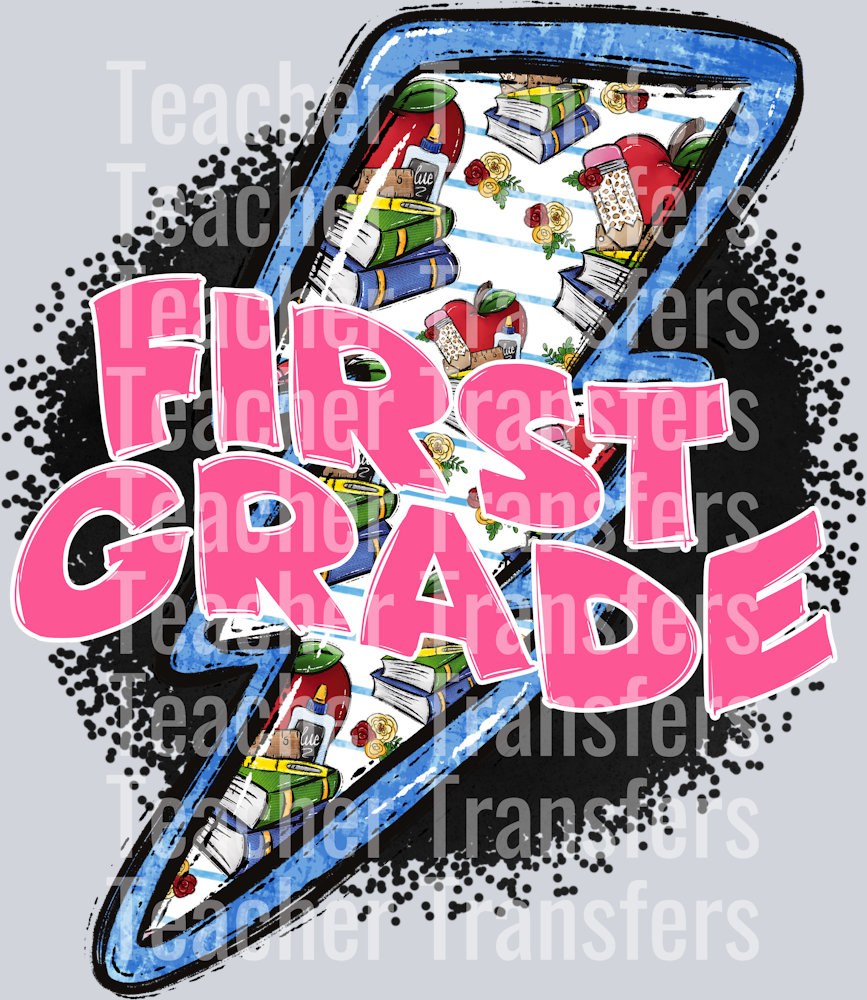 b2s Lightning bolts First Grade