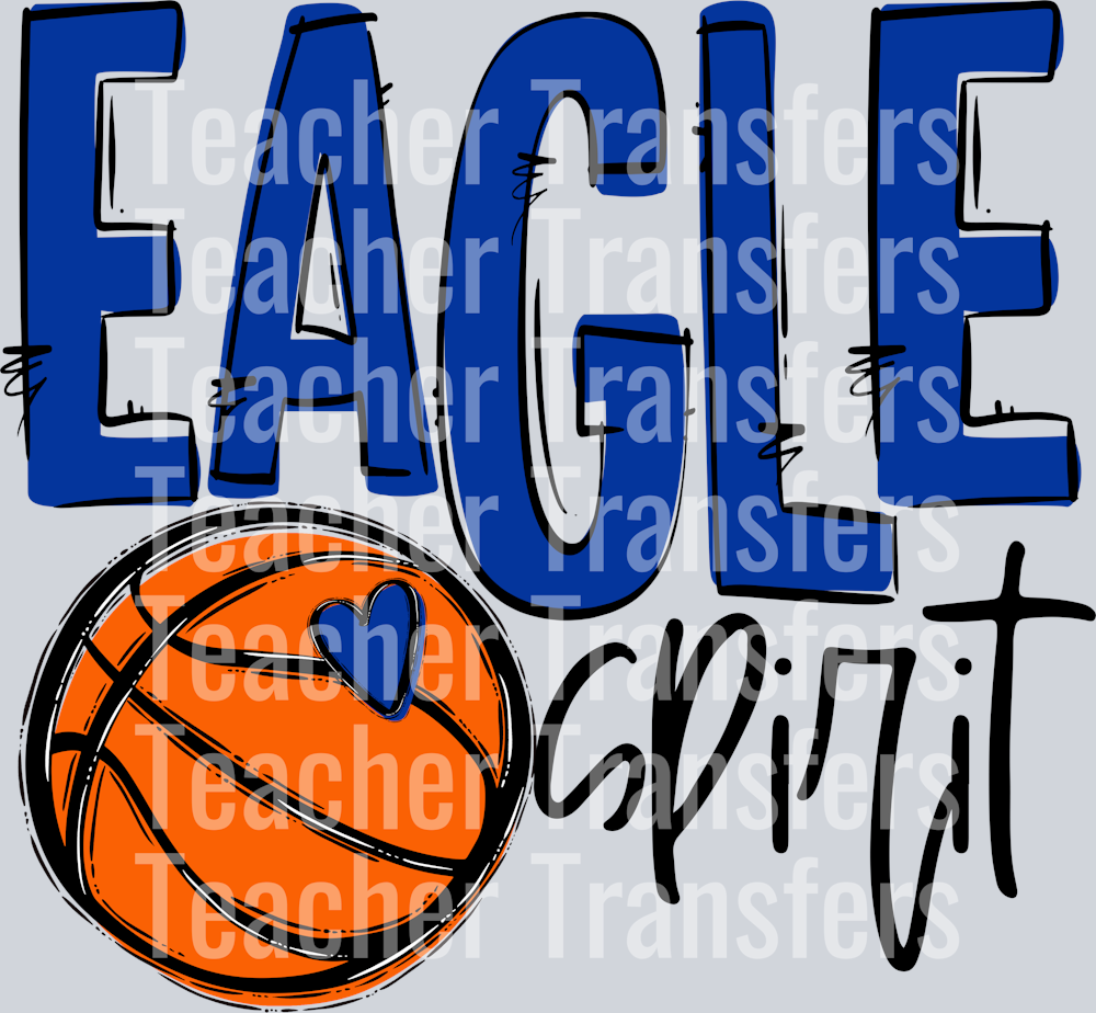 Team Go Spirit Eagle Basketball Royal Blue