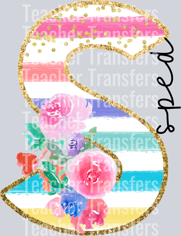 Floral and Striped SPED