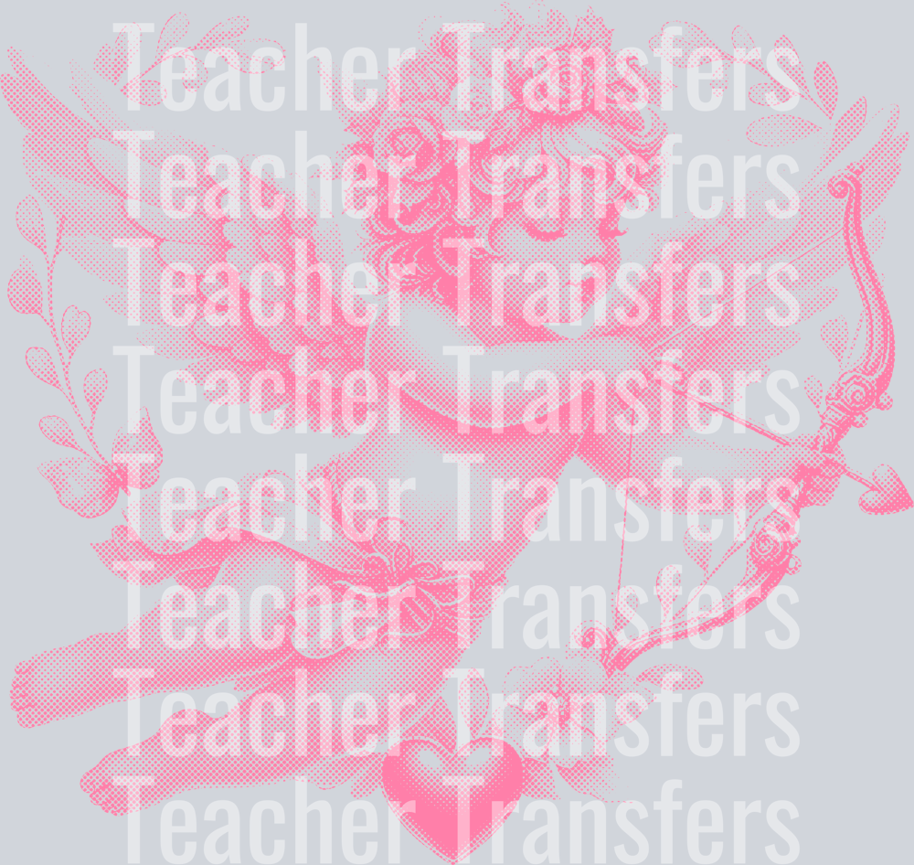 CUPID HALFTONE HEAVIER DOTS PINK