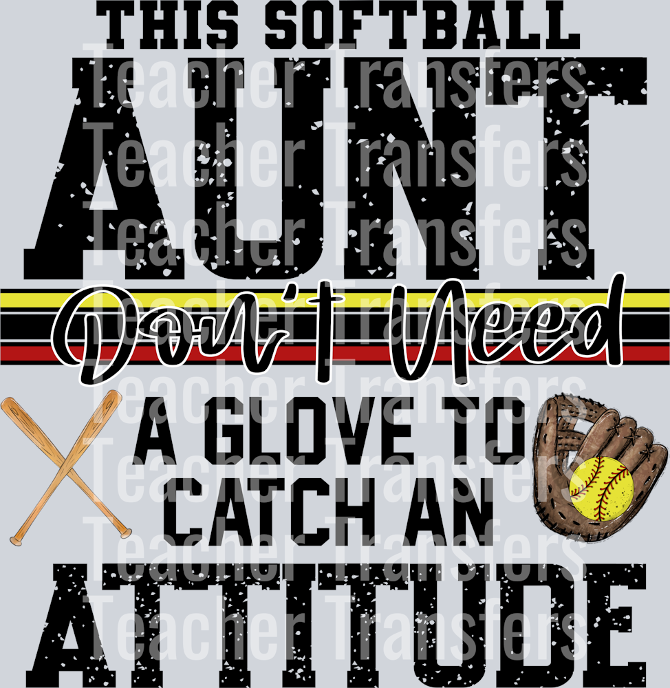 This Softball Aunt doesn’t need a glove 2