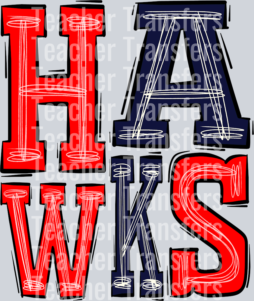 HAWKS-RED-NAVY