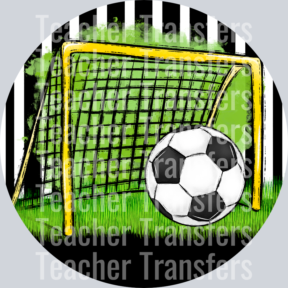 Soccer Bag Tag Ornaments GREEN