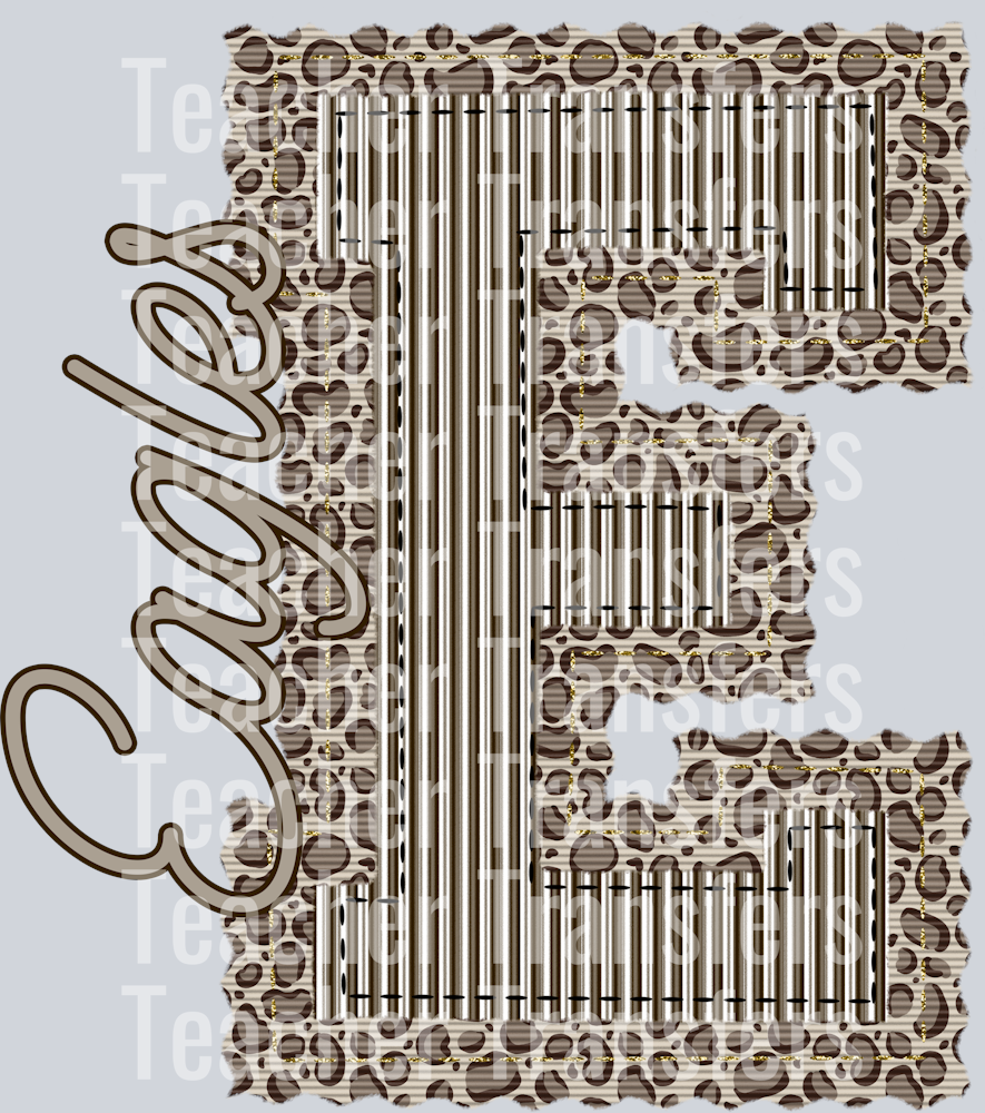 THE PREPSTER E EAGLES LEOPARD