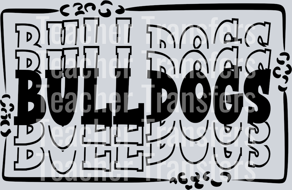 STACKED MASCOTS Bulldogs