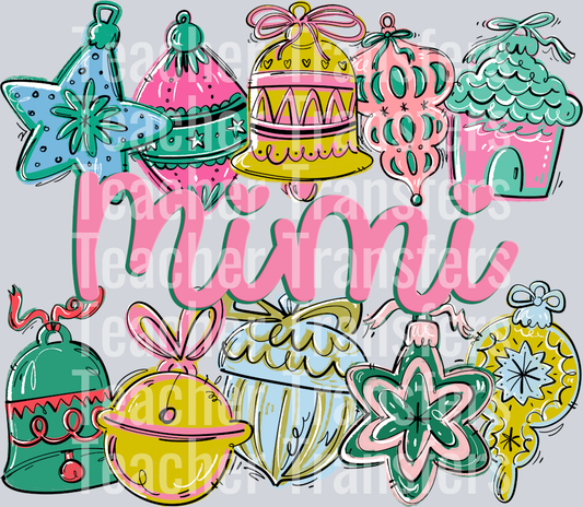 ORNAMENT NAME FRAME MIMI