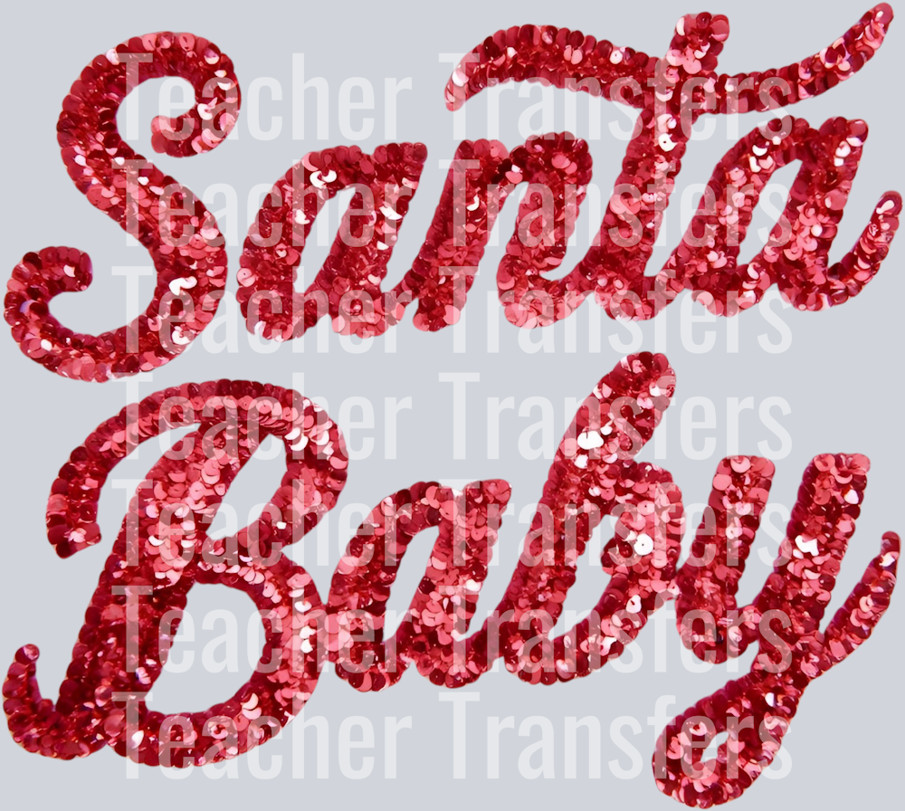 SANTA BABY SEQUIN
