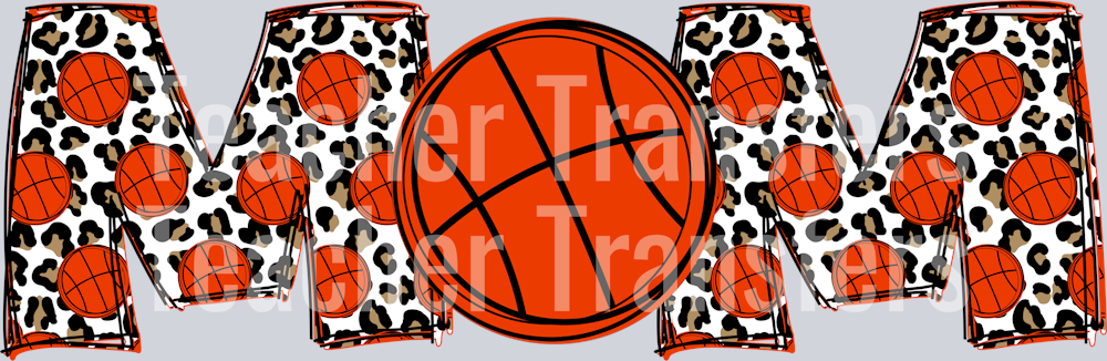 Leopard Basketball Mom