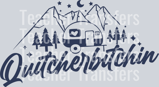 Welcome to Camp Quitcherbitchin Camping Outdoor T shirt Design