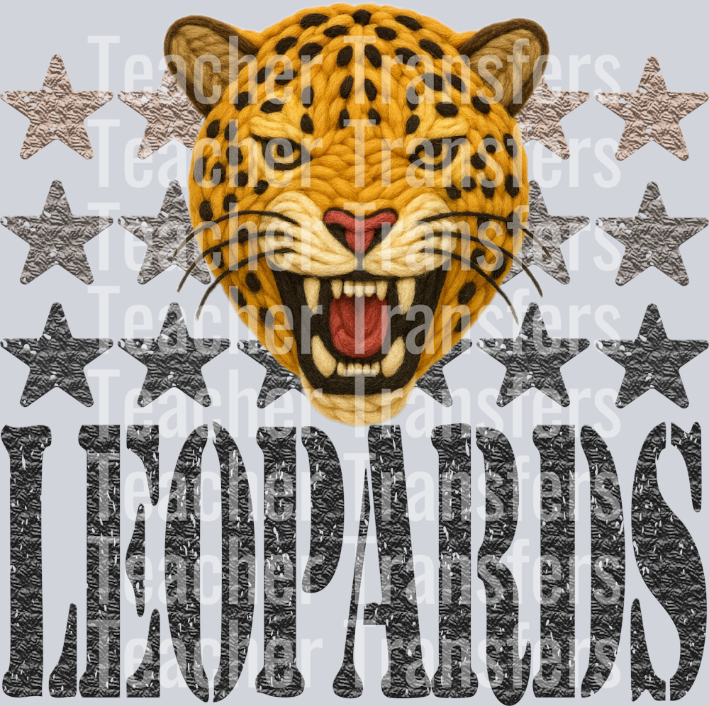 YARN MASCOTS LEOPARDS
