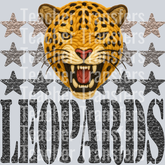 YARN MASCOTS LEOPARDS