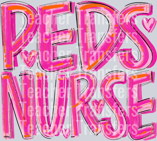 PEDS NURSE PRETTY IN PINK