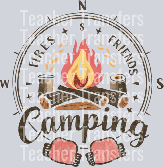Fires Friends Camping