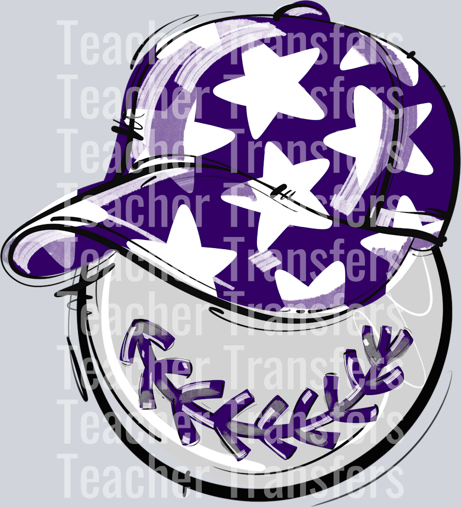 PURPLE PLAY BALL HAPPY FACE