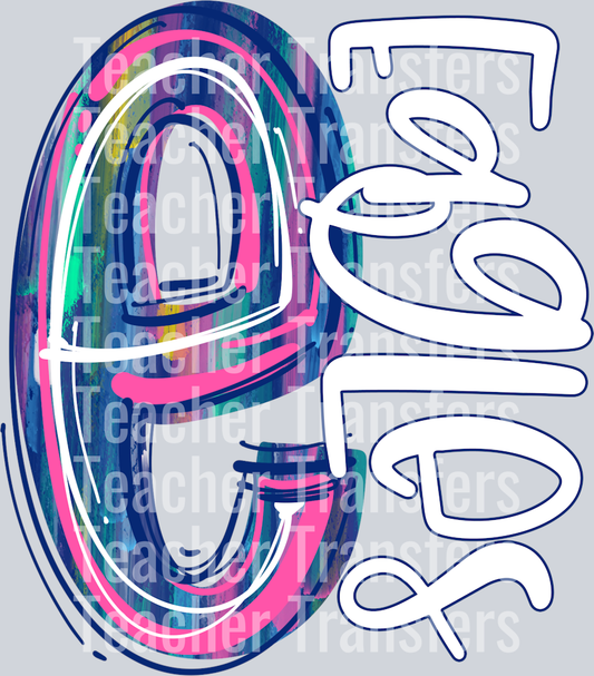 Splatter Paint E Eagles