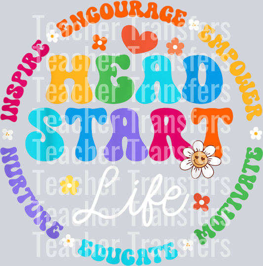 Head Start Life Homeschool Teacher Headstart Back To School T-Shirt