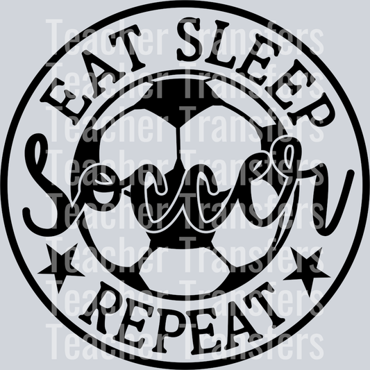 11. eat sleep soccer repeat