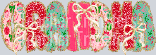 ChristmasBowLace Grandma