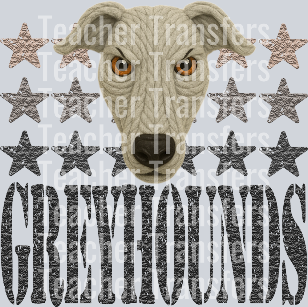 YARN MASCOTS GREYHOUNDS