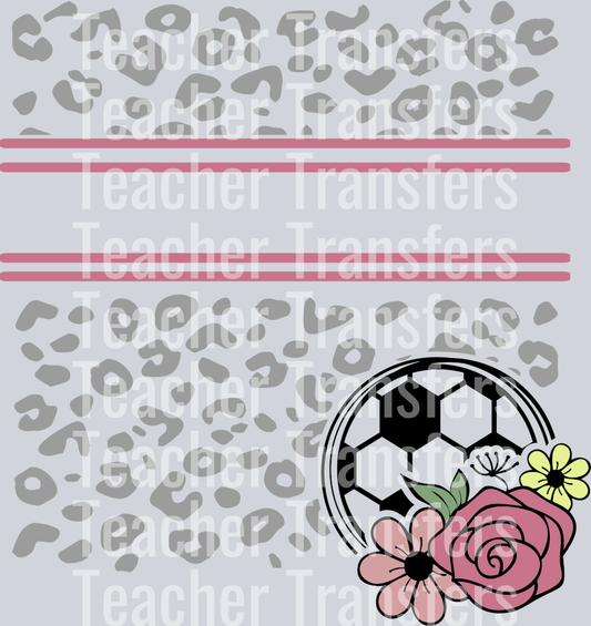 Leopard SOCCER Team Name PNG COLOR VERSION