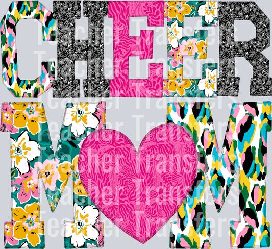 Overlock Brights Cheer Mom