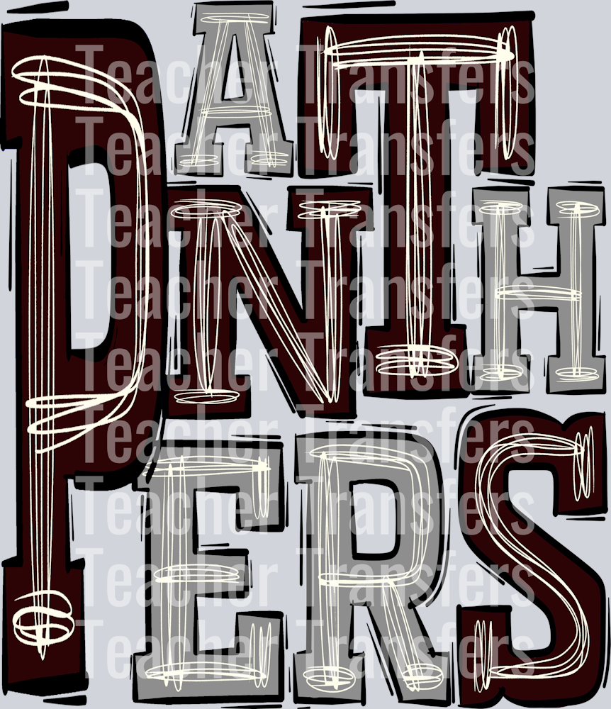 Panthers Maroon Gray