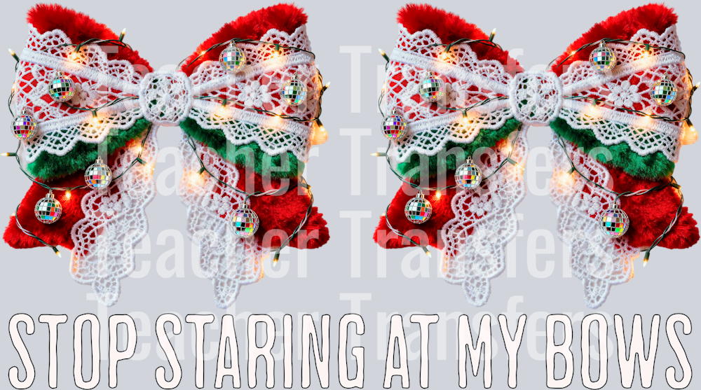 stop staring at my bows hwds