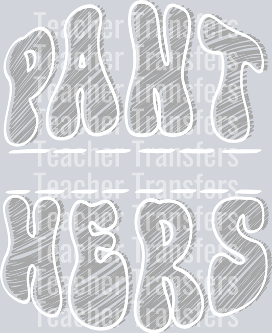 Sketch Mascot Names PANTHERS GRAY WHITE