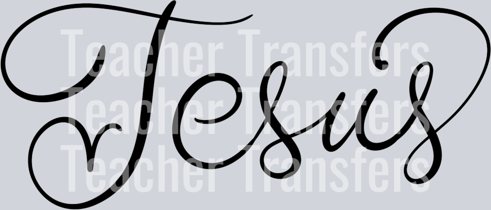 Jesus Lettering Only