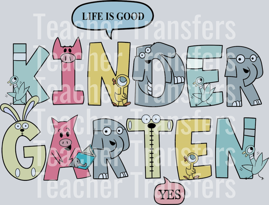 Kindergarten Elephant and Piggie