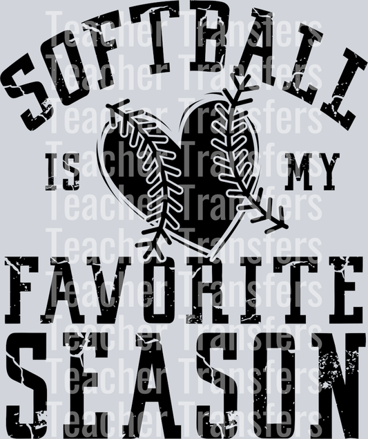 Softball is My Favorite Season