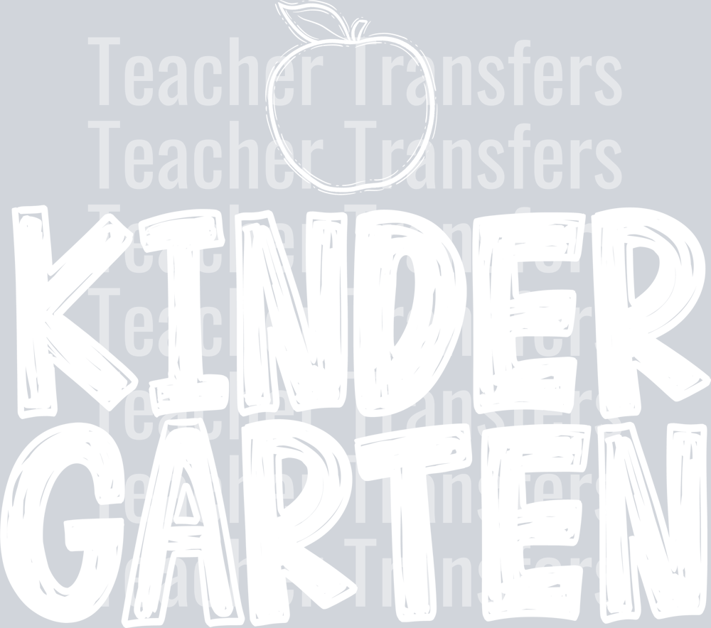 Back to School Apple Grade Level Kindergarten apple two line