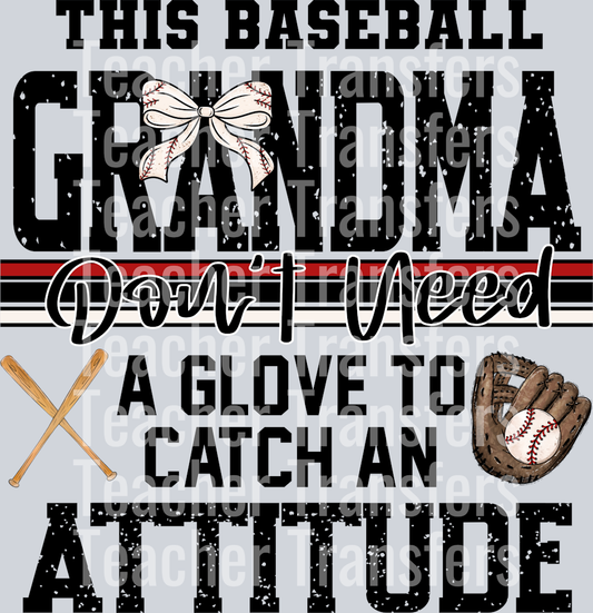 This baseball grandma Don’t Need A Glove  2