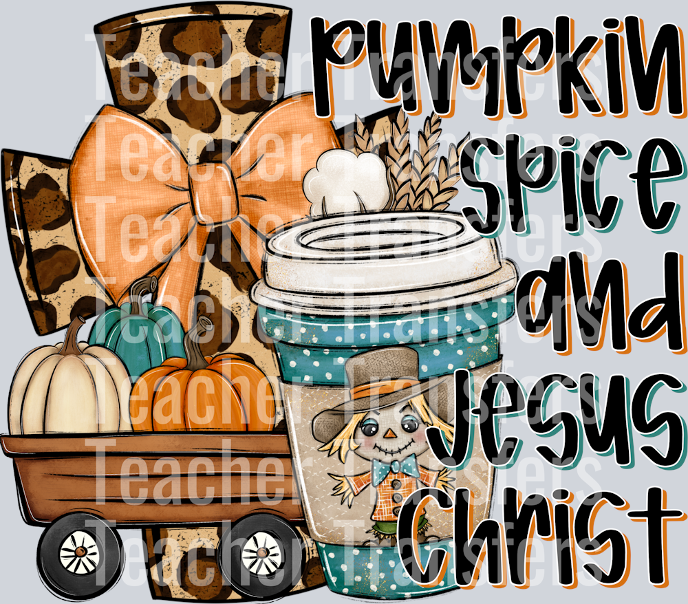 Pumpkin Spice Jesus Christ