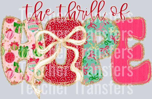 ChristmasBowLace ThrillofHope