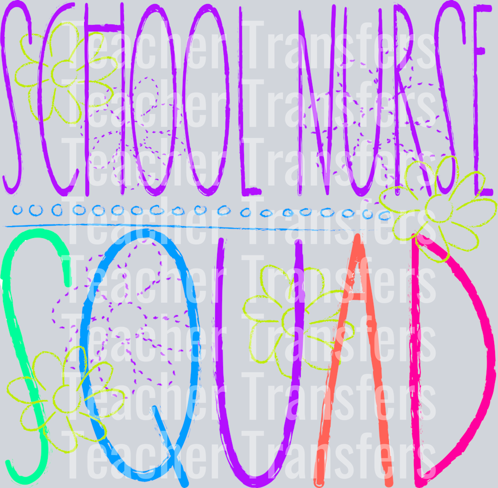 Chalkboard School Nurse Squad
