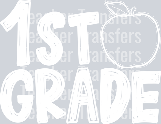 Back to School Apple Grade Level 1st