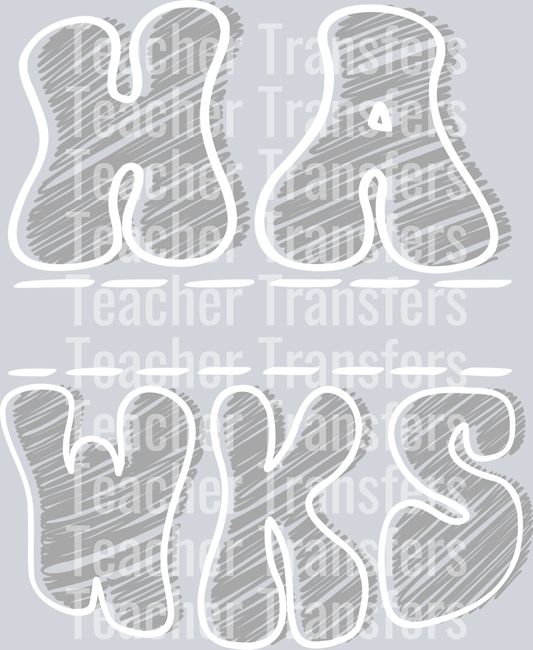 Sketch Mascot Names HAWKS GRAY WHITE