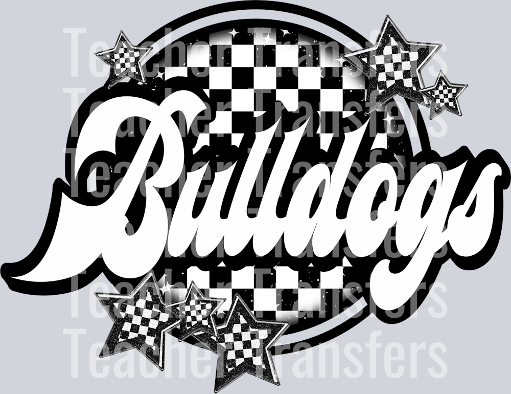 BULLDOGS Checker Mascots