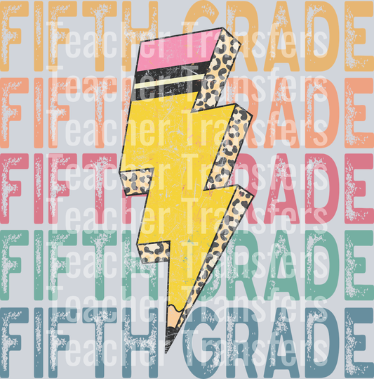 FifthGradePencilLightningBolt-PNG