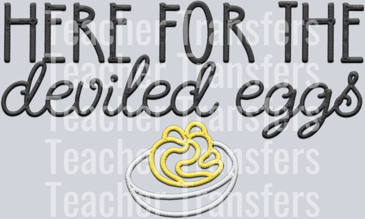 here for the deviled eggs black