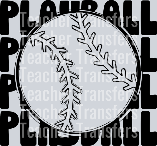 Playball Baseball Softball