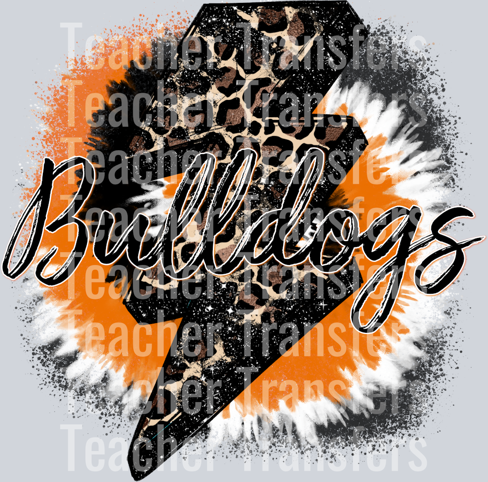 Bulldogs Black and Orange
