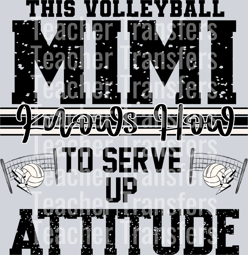 This Volleyball Mimi Knows How To Serve Up Attitude